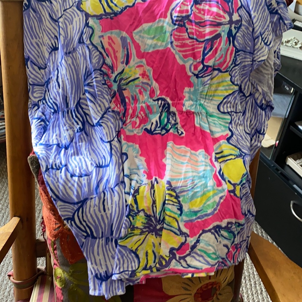 Lily Pulitzer top multi small/medium